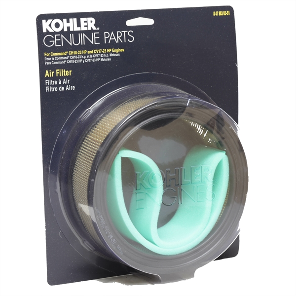 KOHLER 47 883 03S1KIT, AIR FILTER/PRECLEANER. DoCut's Power