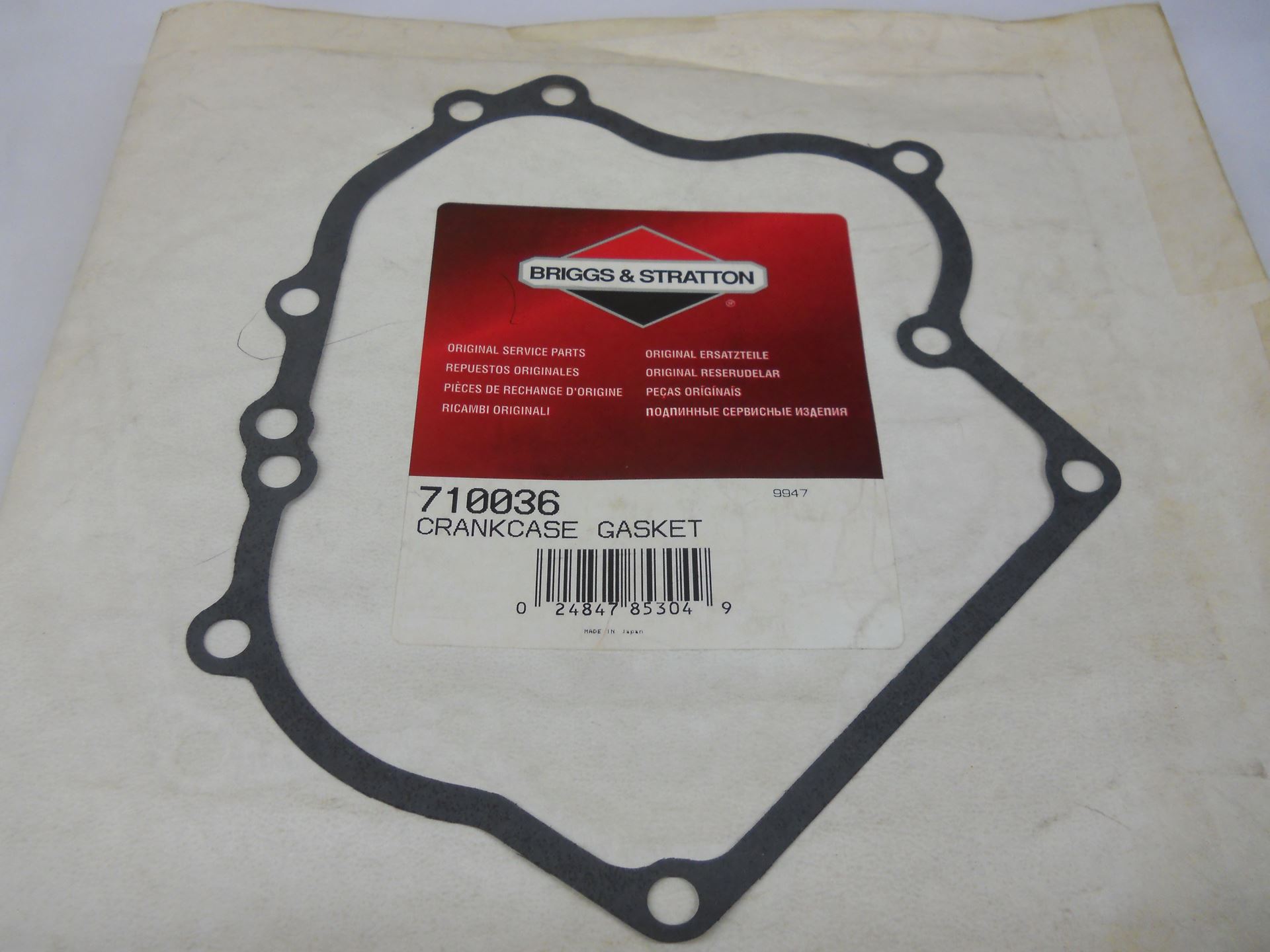 BRIGGS & STRATTON 710036 GASKETCRANKCASE. DoCut's Power